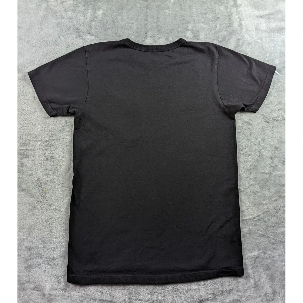 Lady White Company Shirt Men Small Black Clark Pocket Tee Sanforized Cotton READ